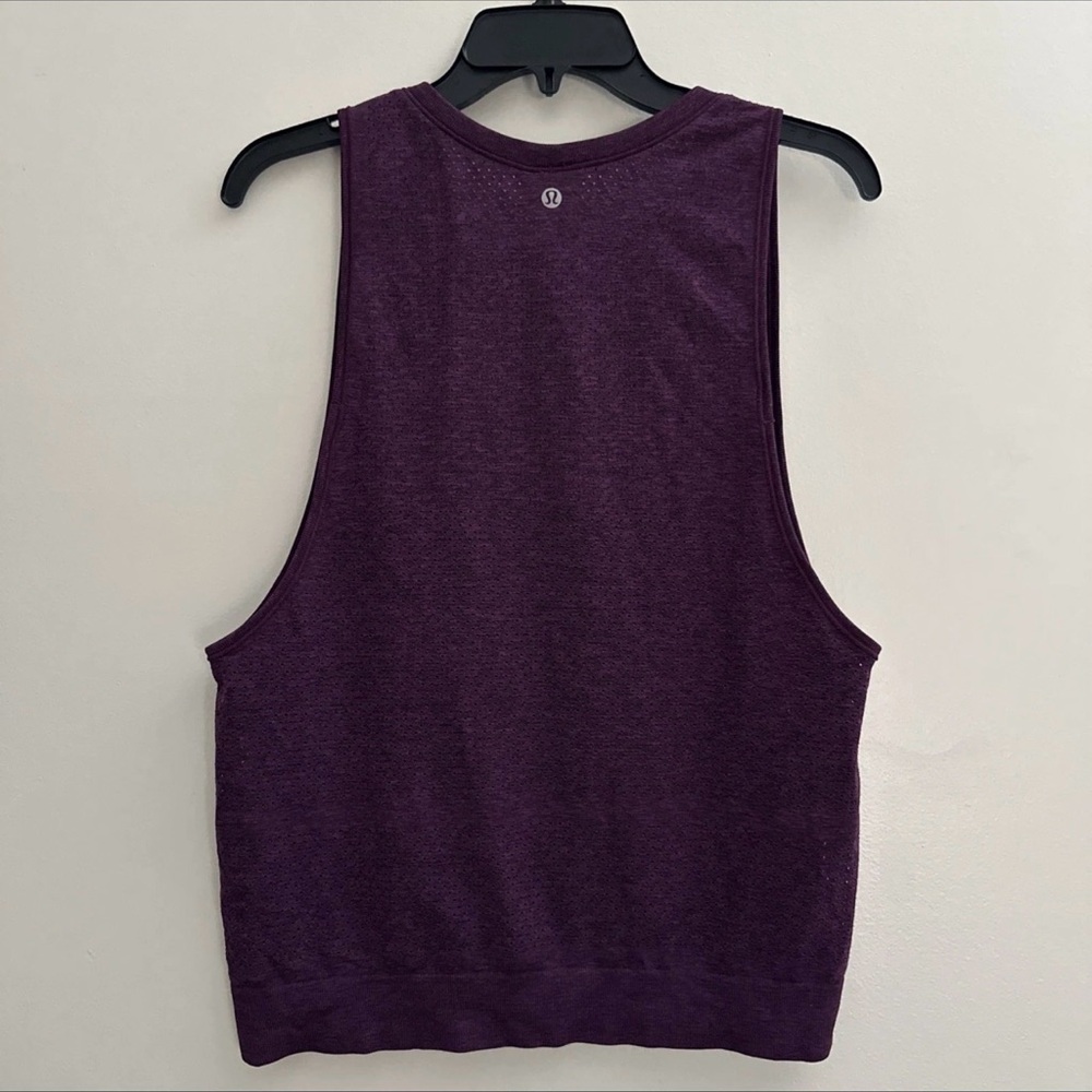 lululemon athletica Deep Plum Muscle Tank - Sleeveless Active Top
